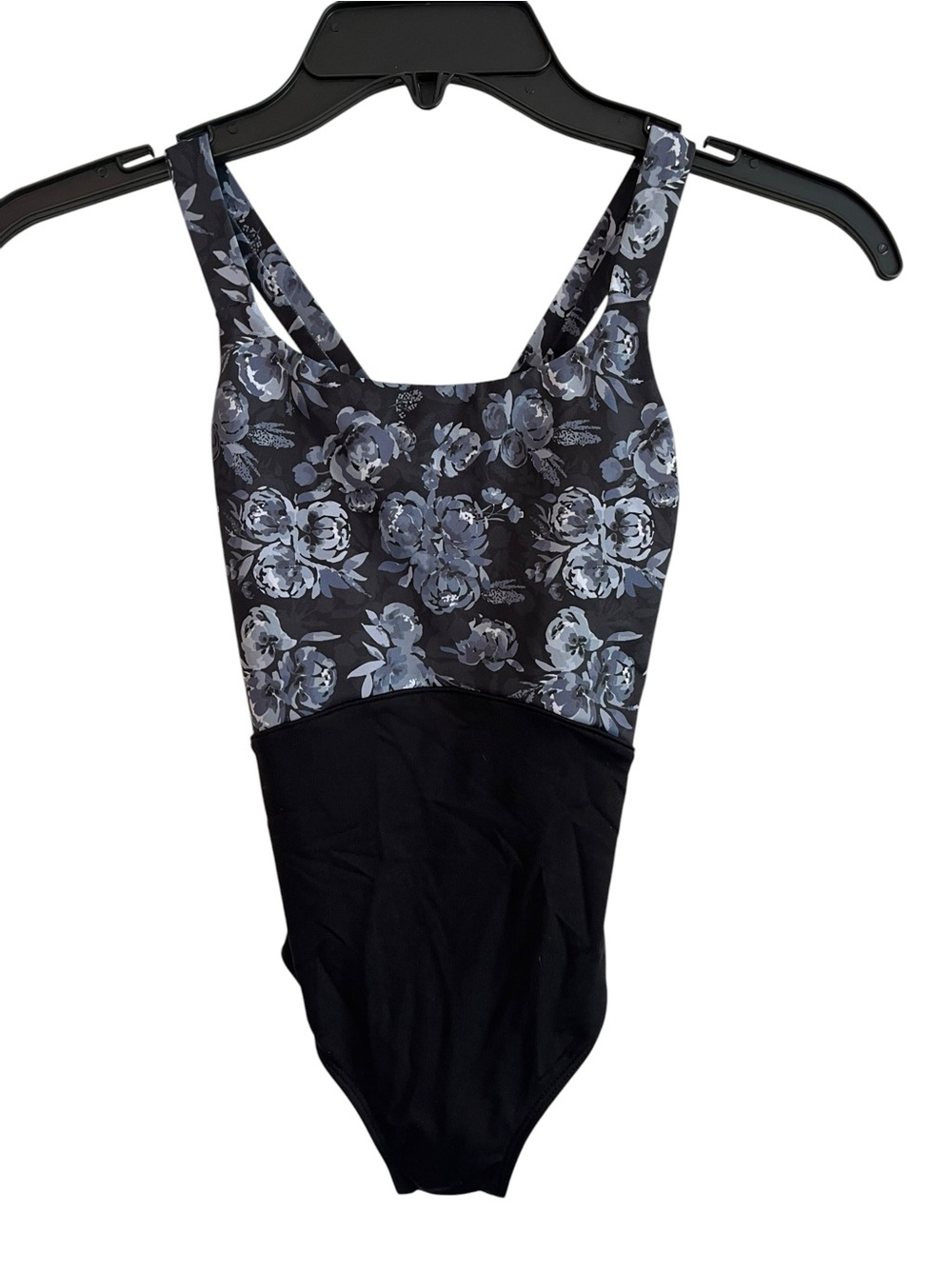 Mirella Floral Dance Leotard Girls 8-10 Ballet Gymnastics NWOT